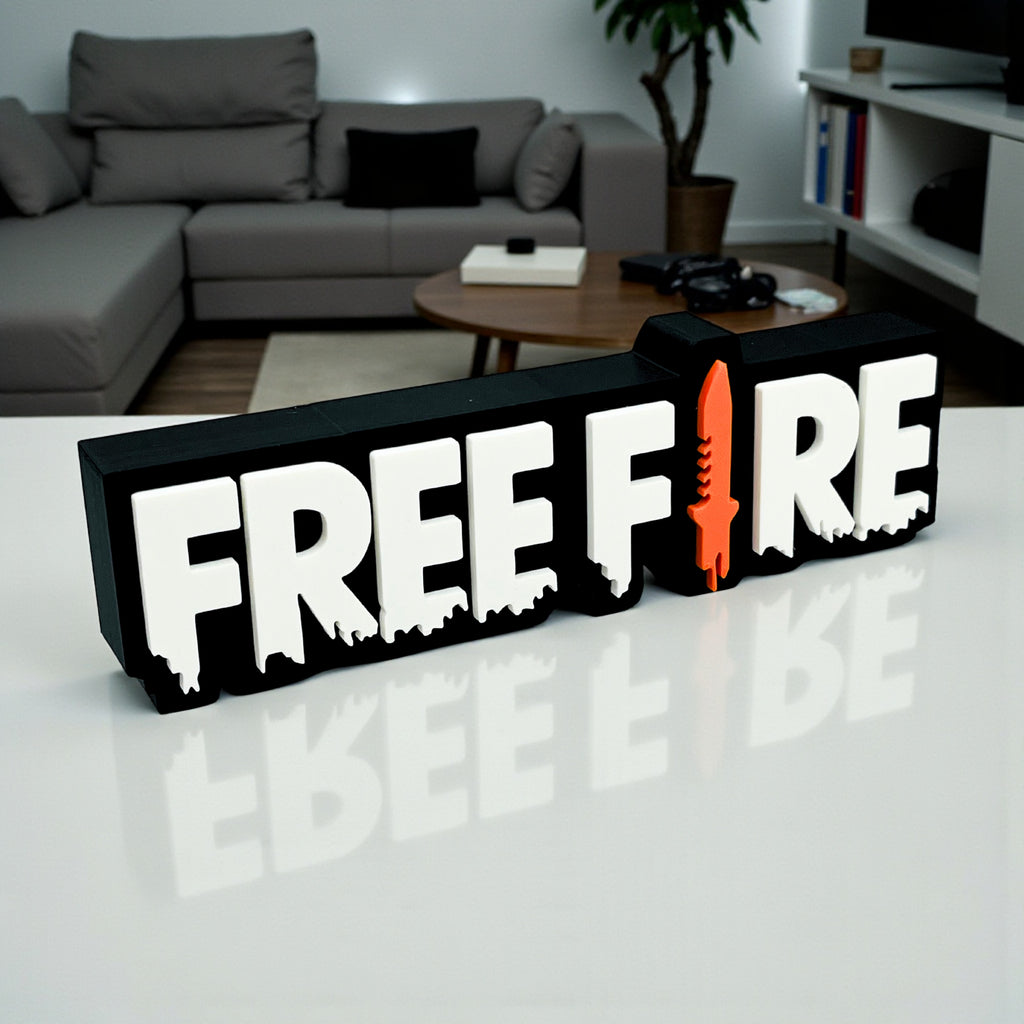 Freefire Game Theme Tabletop for Home decor, Trendy Desk decor Idea and Collectable Item