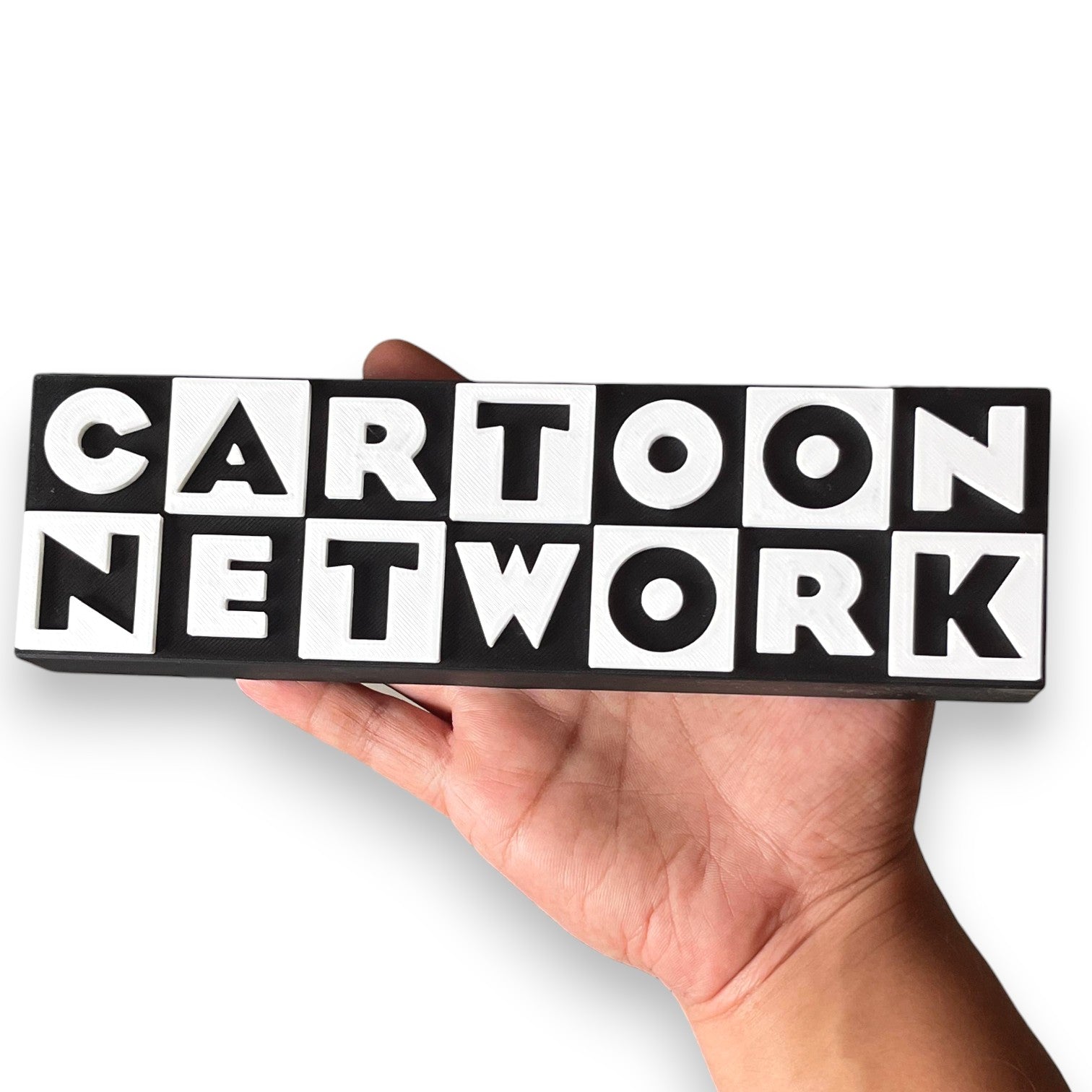 Nostalgic Cartoon Network Old 90's Logo Theme Table Top for Home Decor , Showpiece and Collectables