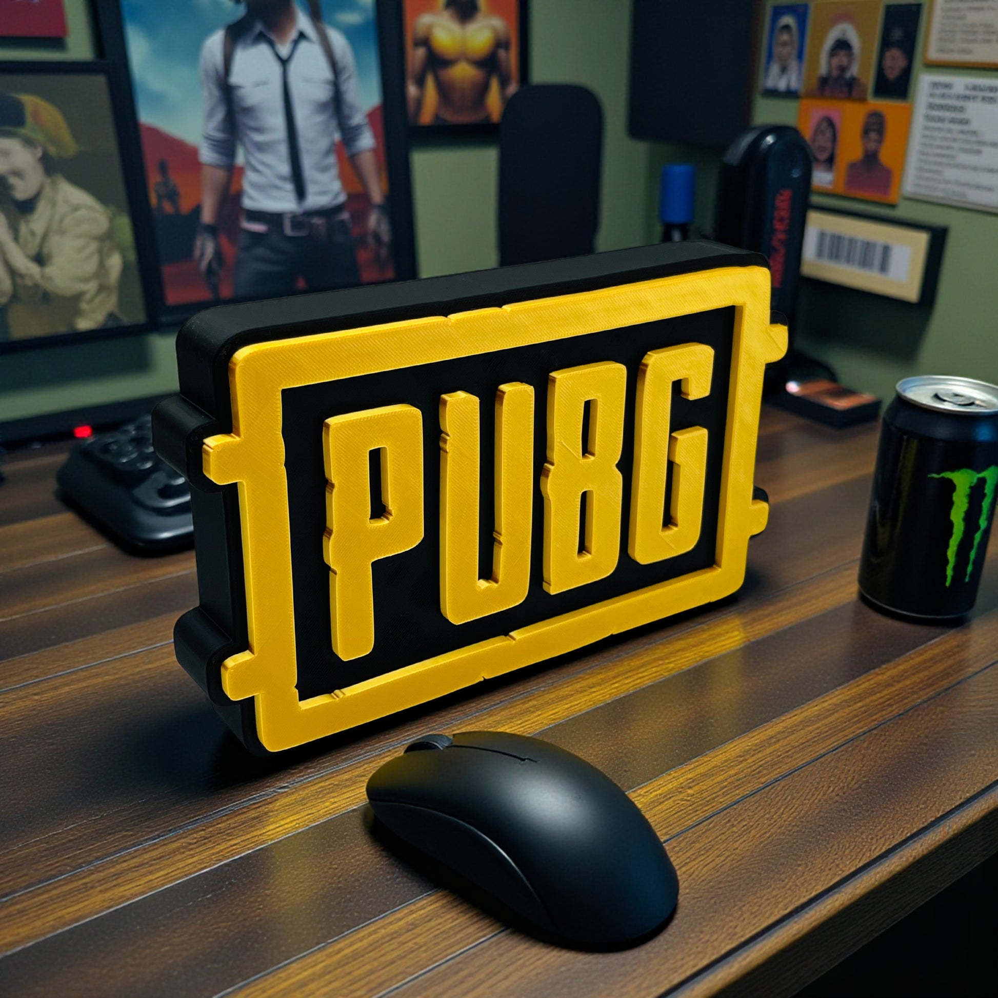 Trendy Pubg Game Theme Table Top for Home Decor , Showpiece and Collectables