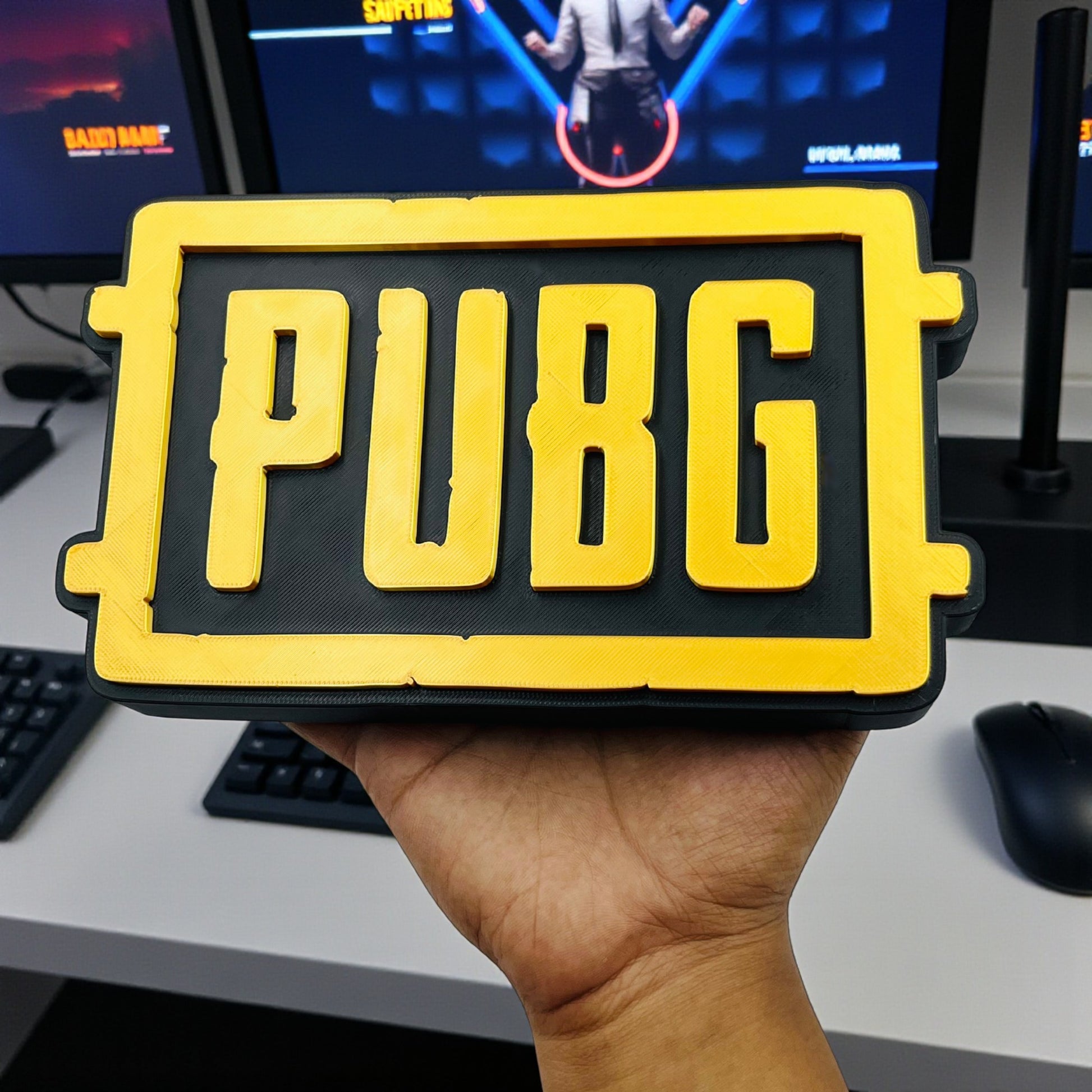 Trendy Pubg Game Theme Table Top for Home Decor , Showpiece and Collectables