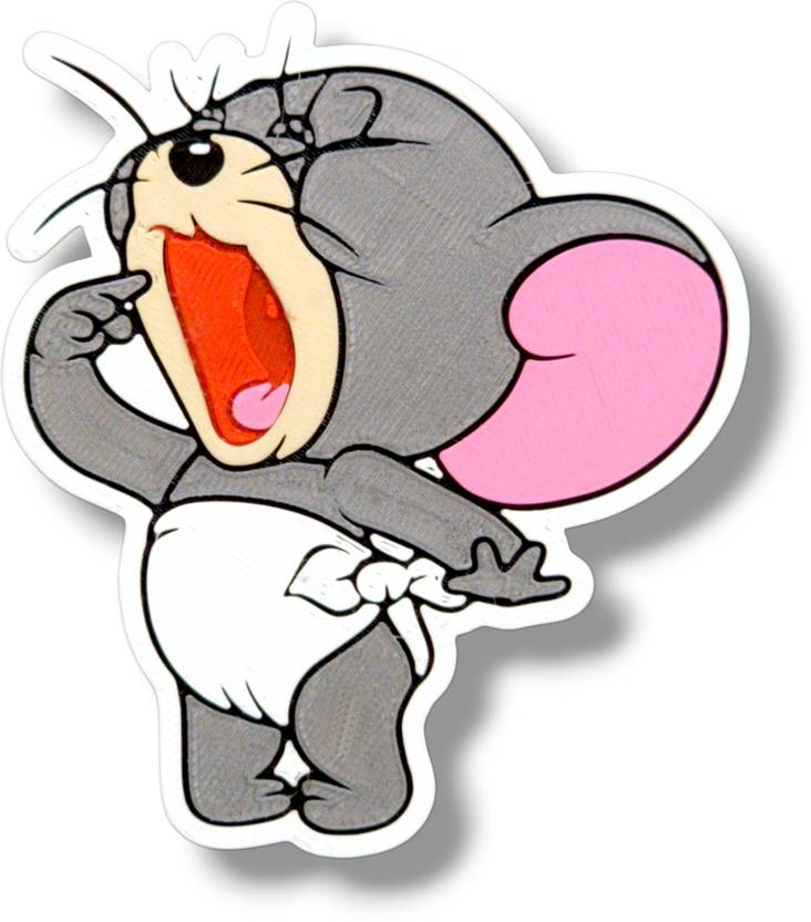 3D Tom and Jerry Nibbles Mouse Fridge Magnet | Pack of 1