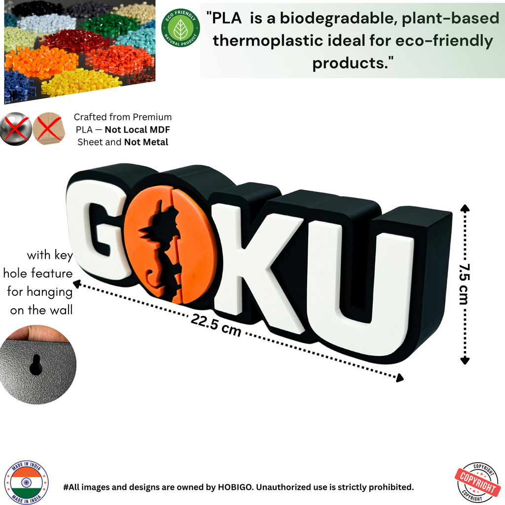 Dragon Ball Z Cool Theme Kid Goku Table Top For Home Decor , Fancy Showpiece and Collectables