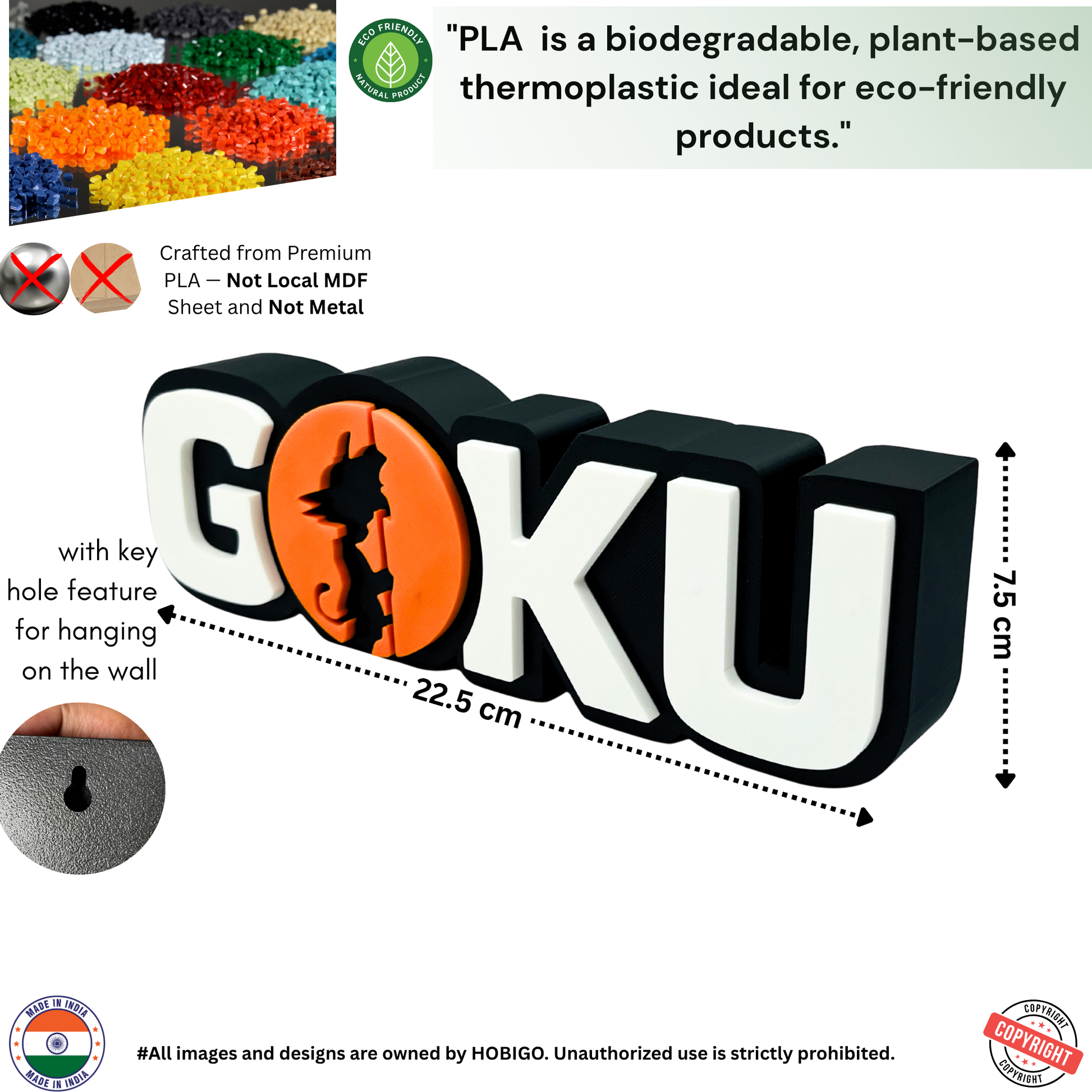 Dragon Ball Z Cool Theme Kid Goku Table Top For Home Decor , Fancy Showpiece and Collectables