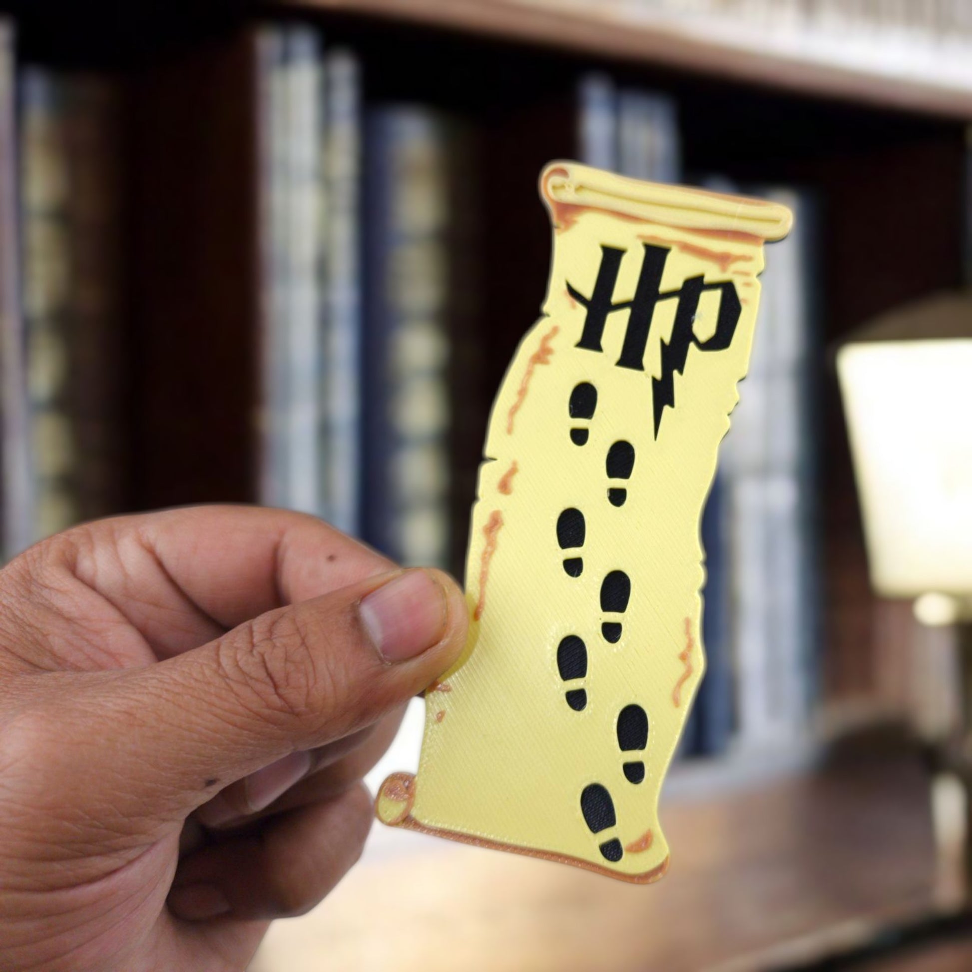 Harry potter theme plastic bookmark version 2, pack of 3 unique designs