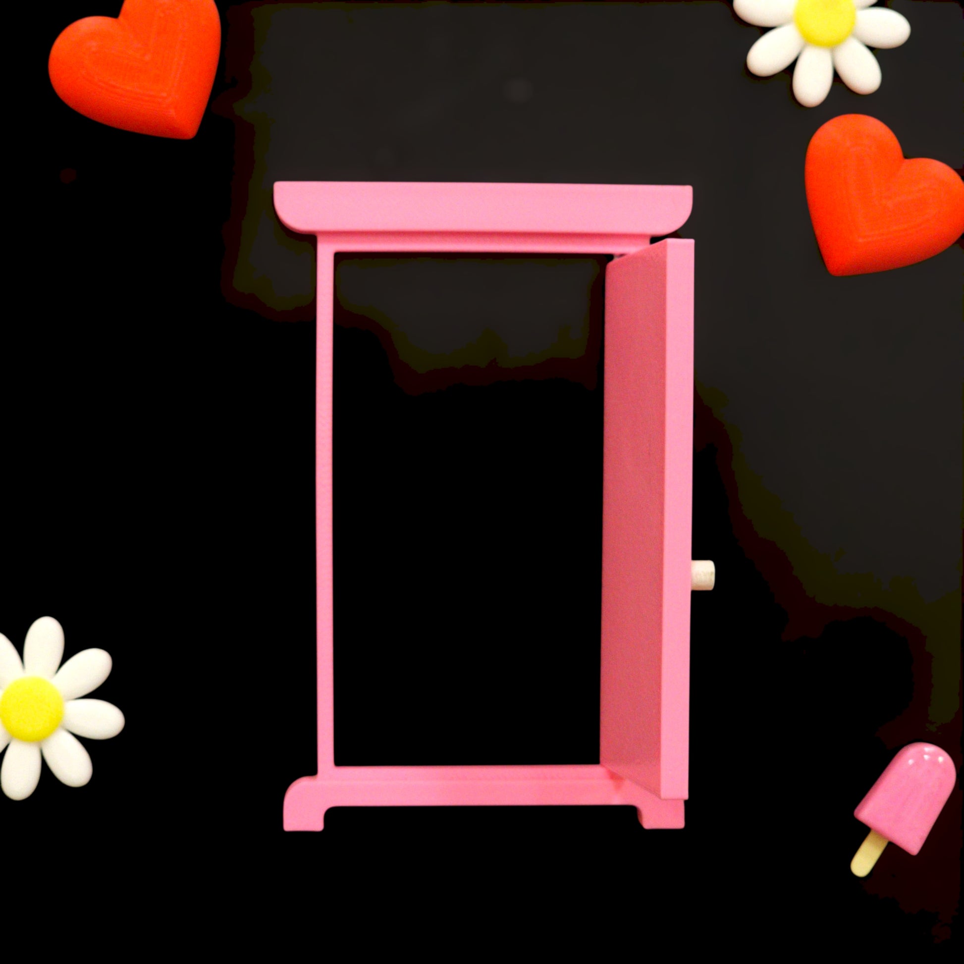 Anywhere Door Fridge Magnet Frame – Openable Photo Magnet with Secret Memory Reveal