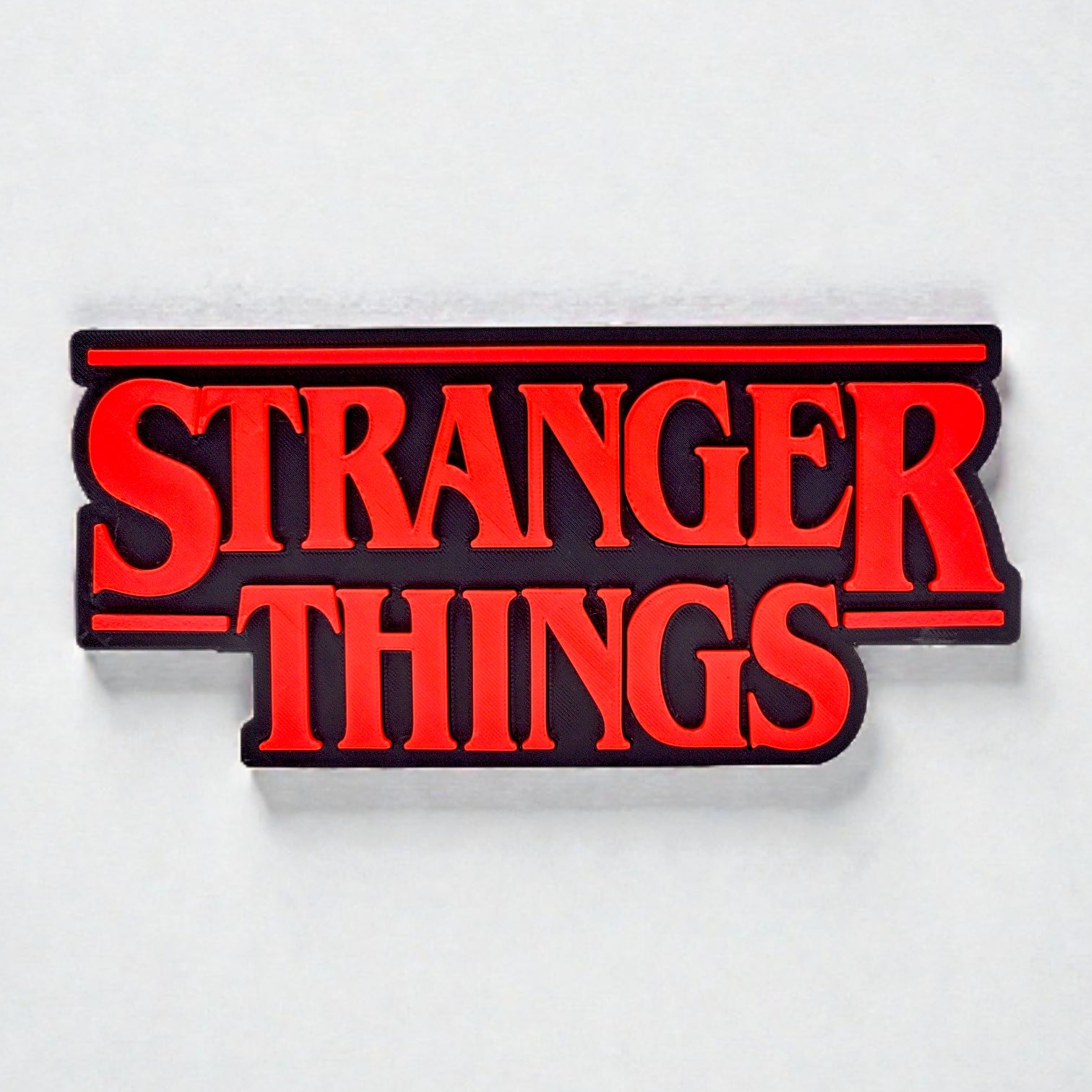 STRANGER THINGS WALL HANGING TABLETOP, PLASTIC 3D WALL HANGING
