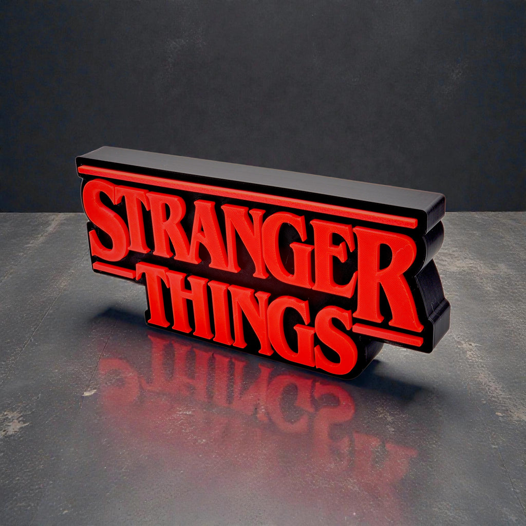 STRANGER THINGS WALL HANGING TABLETOP, PLASTIC 3D WALL HANGING