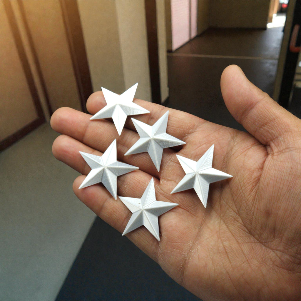 Shiny Stars pack of 5 Fridge magnet, fridge and kitchen decor fridge magnets plastic