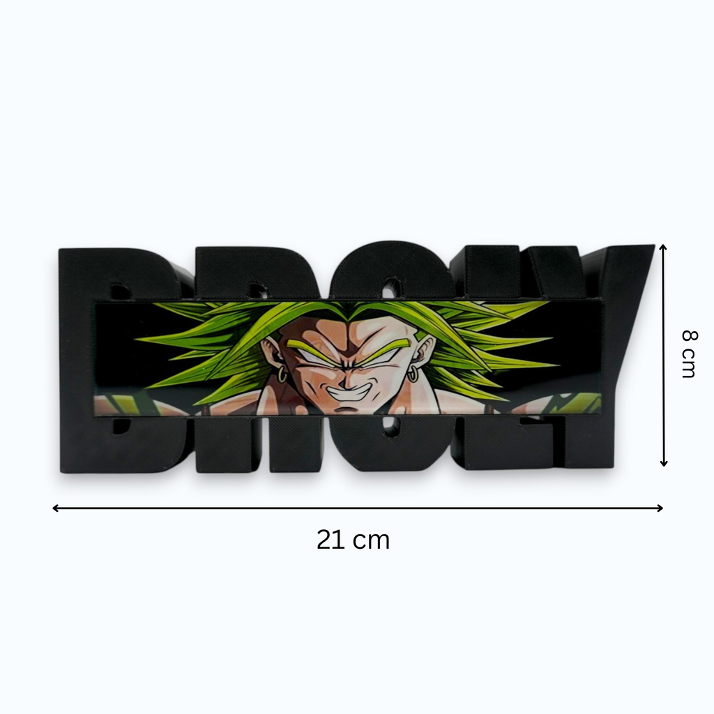 Broly Legendary Super Saiyan Tabletop – Anime Power Desk And Home  Decor Dragon Ball Collectible