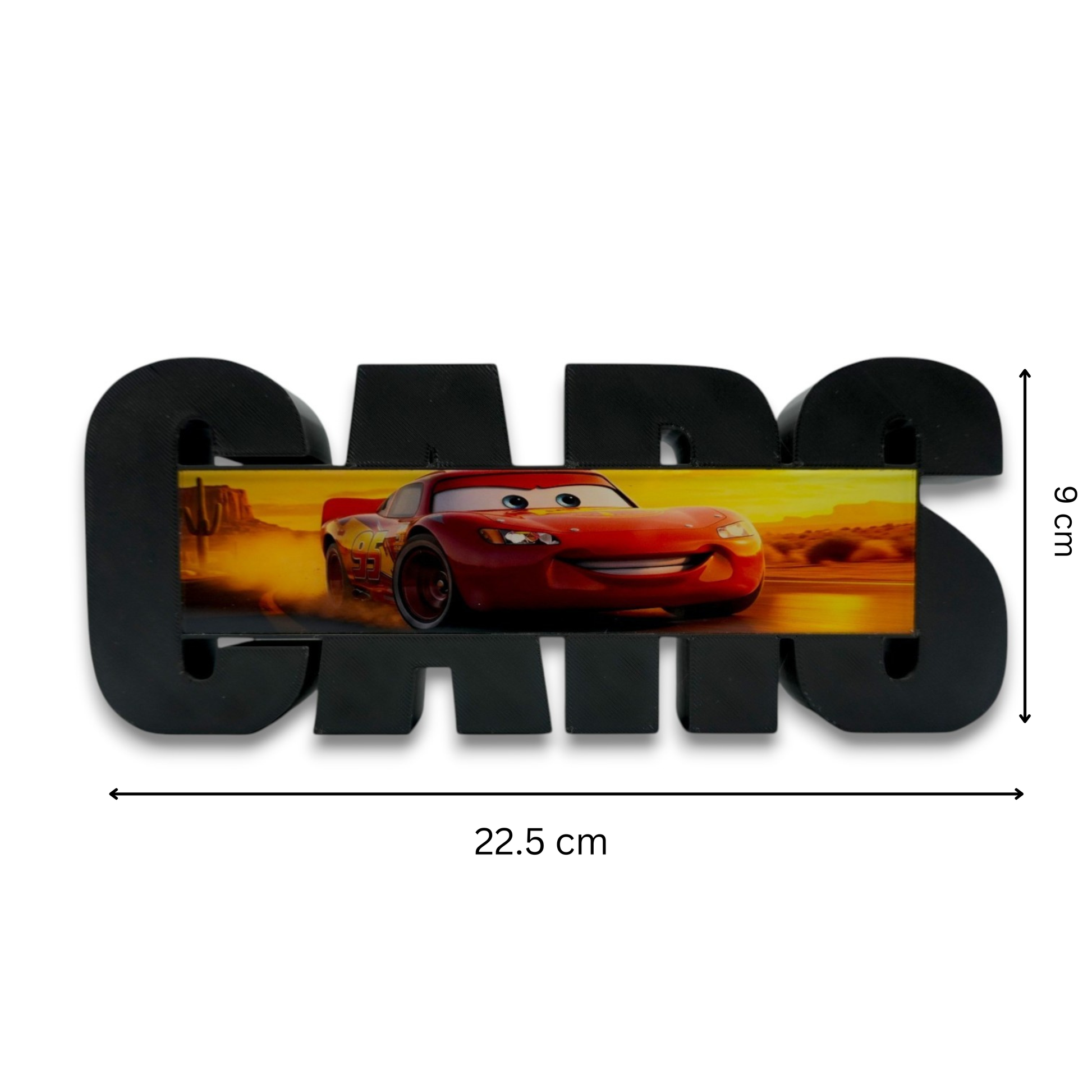 Cars Movie Table Top Display Desk And home Decor for Cartoon Fans