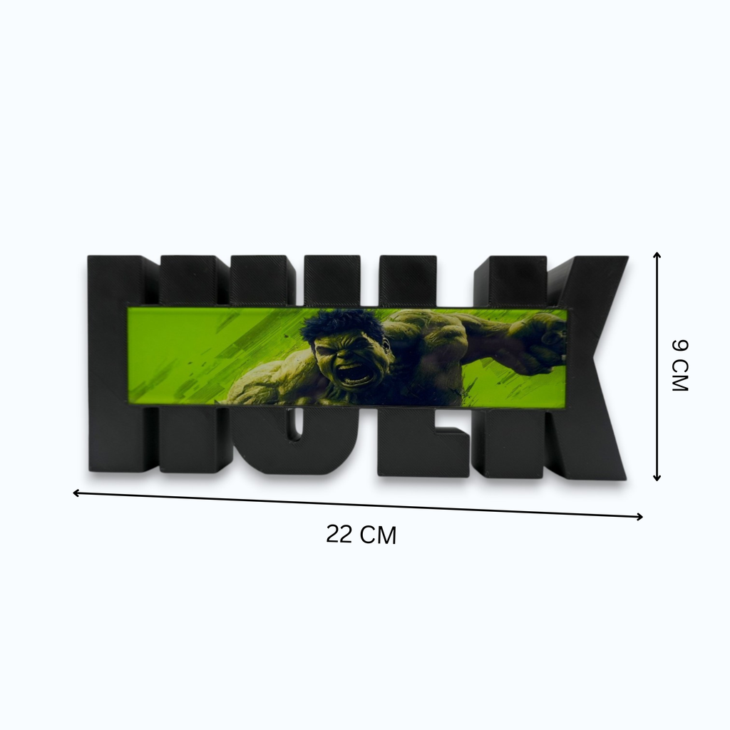 Hulk Superhero Table Top Desk And Home Decor for Marvel Fans