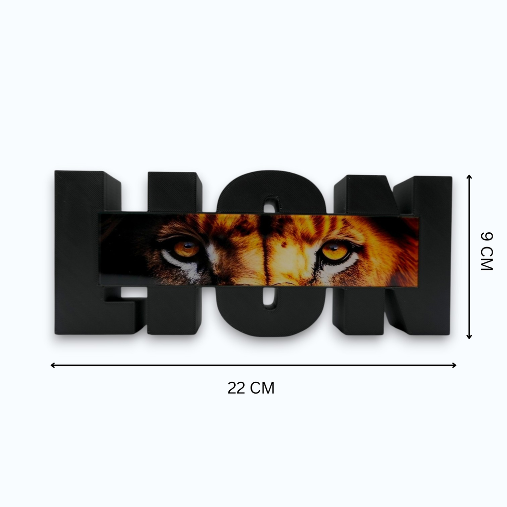 Lion Eyes Table Top Wildlife Desk And Home Decor And Collectibles