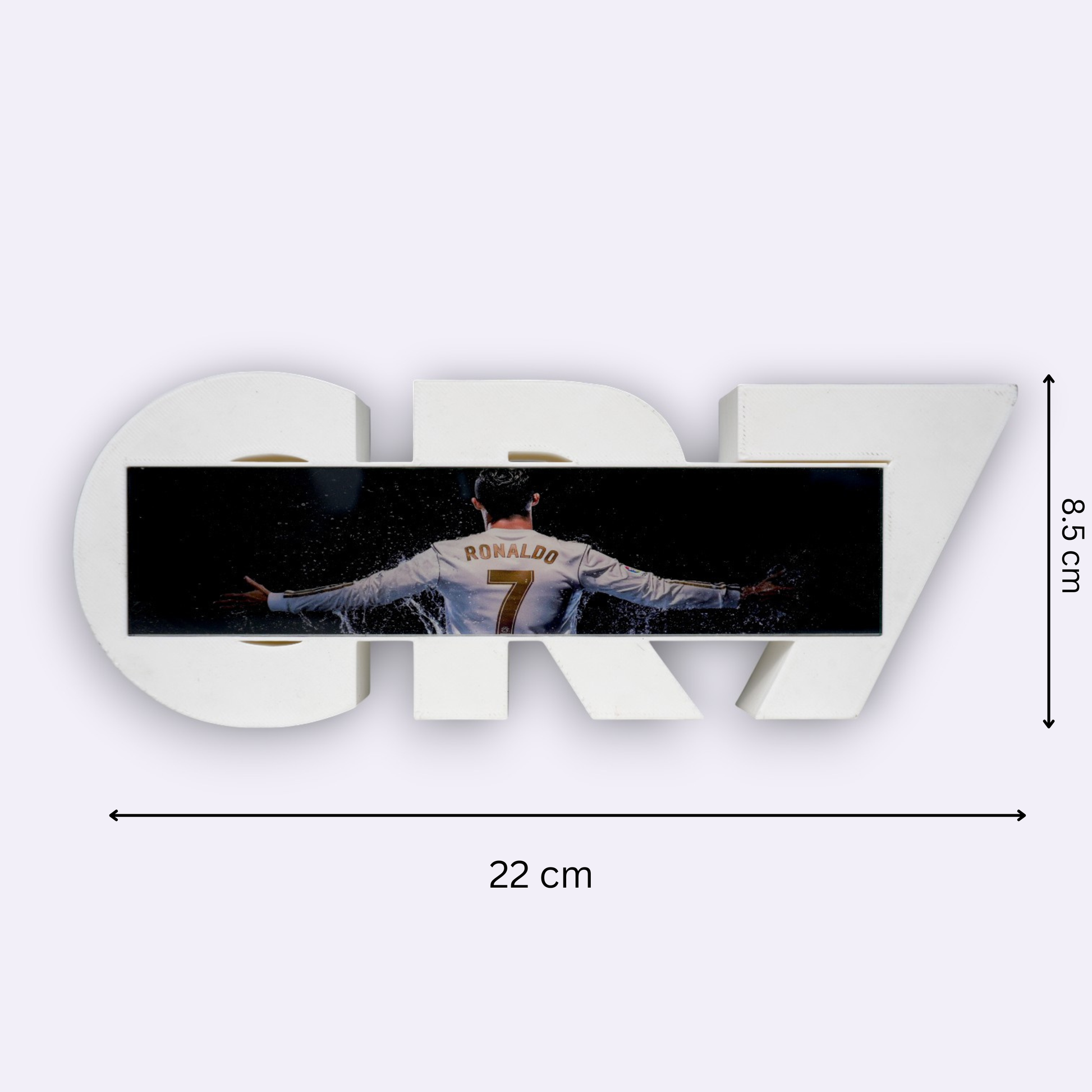 CR7 Ronaldo Table Top Display – Football Desk Decor for Fans