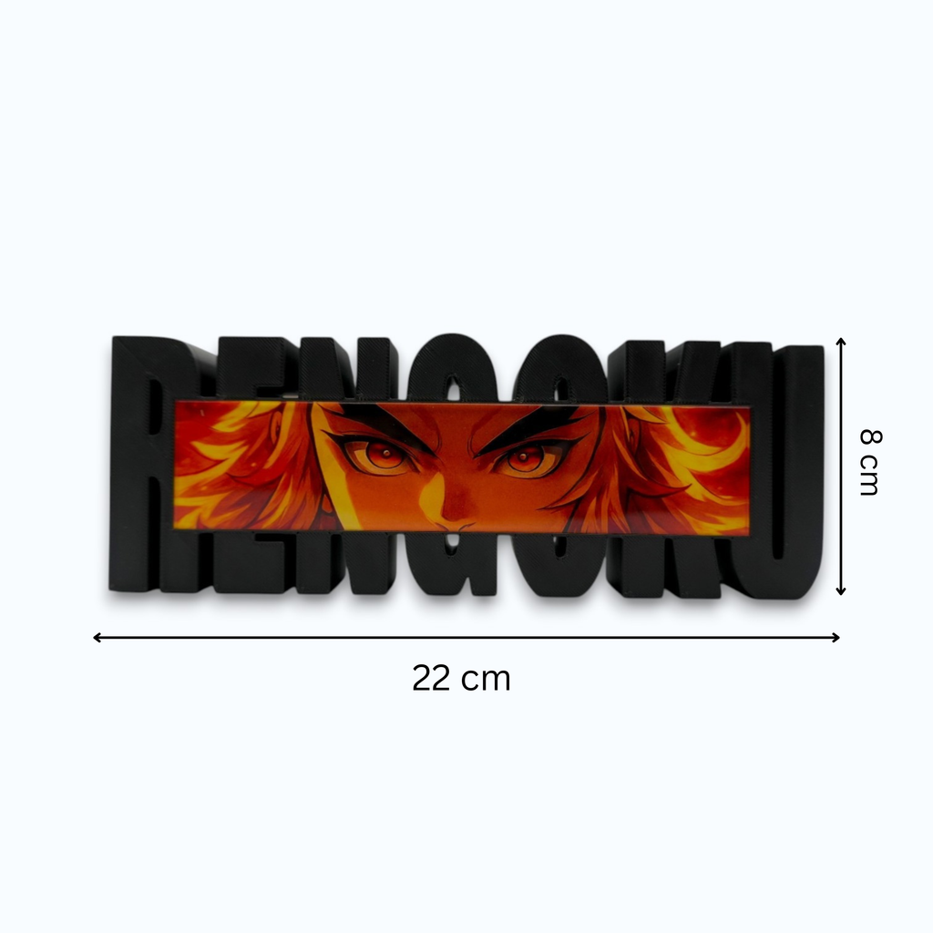 Rengoku Anime Table Top Demon Slayer Desk And Home Decor And collectibles