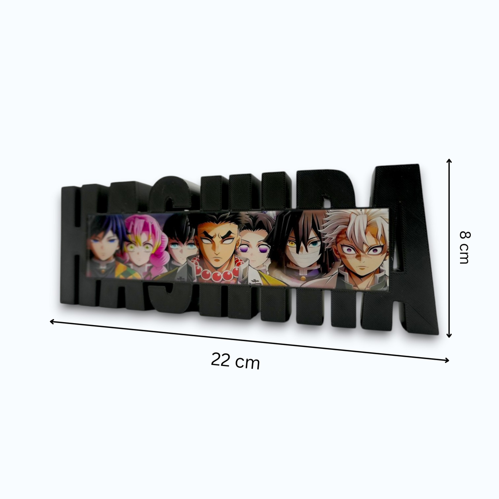 Hashira Anime Table Top Demon Slayer Desk And Home Decor And Collectibles