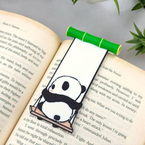 3D CALM SWINGING PANDA BOOKMARK