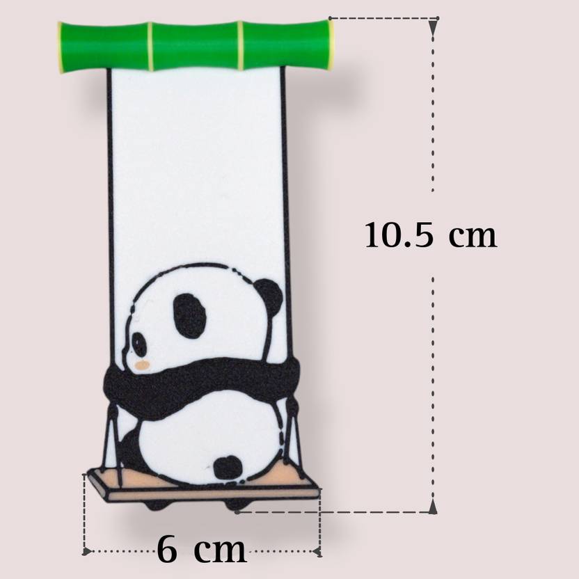 3D CALM SWINGING PANDA BOOKMARK