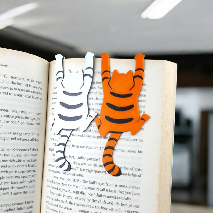 HANGING CAT Bookmark  