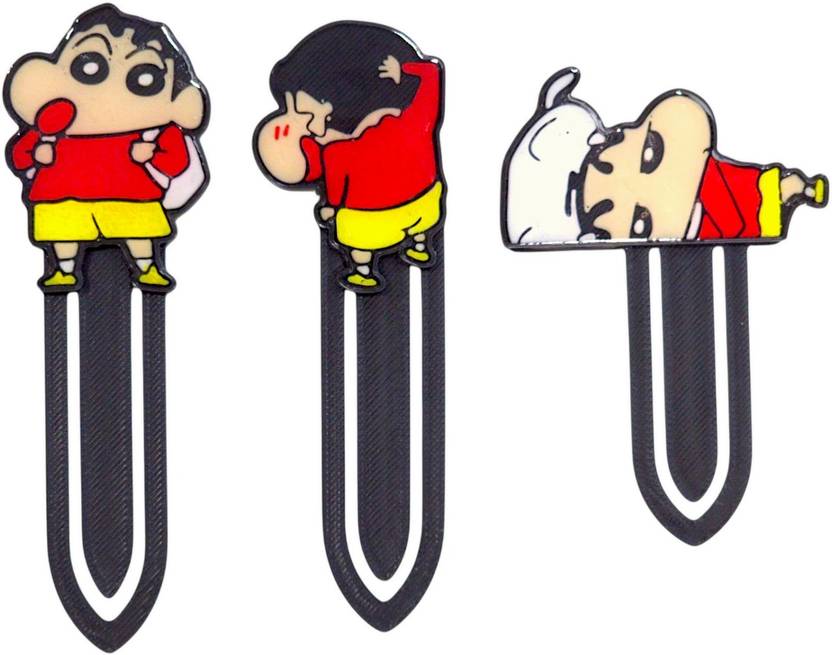 3D SHINCHAN BOOKMARKS in 3 DIFFERENT DESIGNS