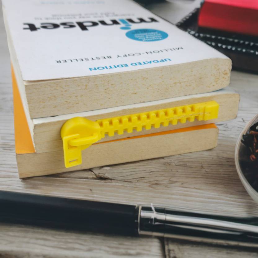 3D ZIPPER PAPER CLIP BOOKMARK