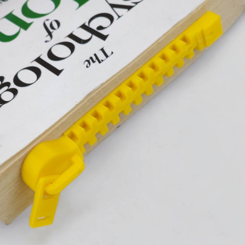 3D ZIPPER PAPER CLIP BOOKMARK