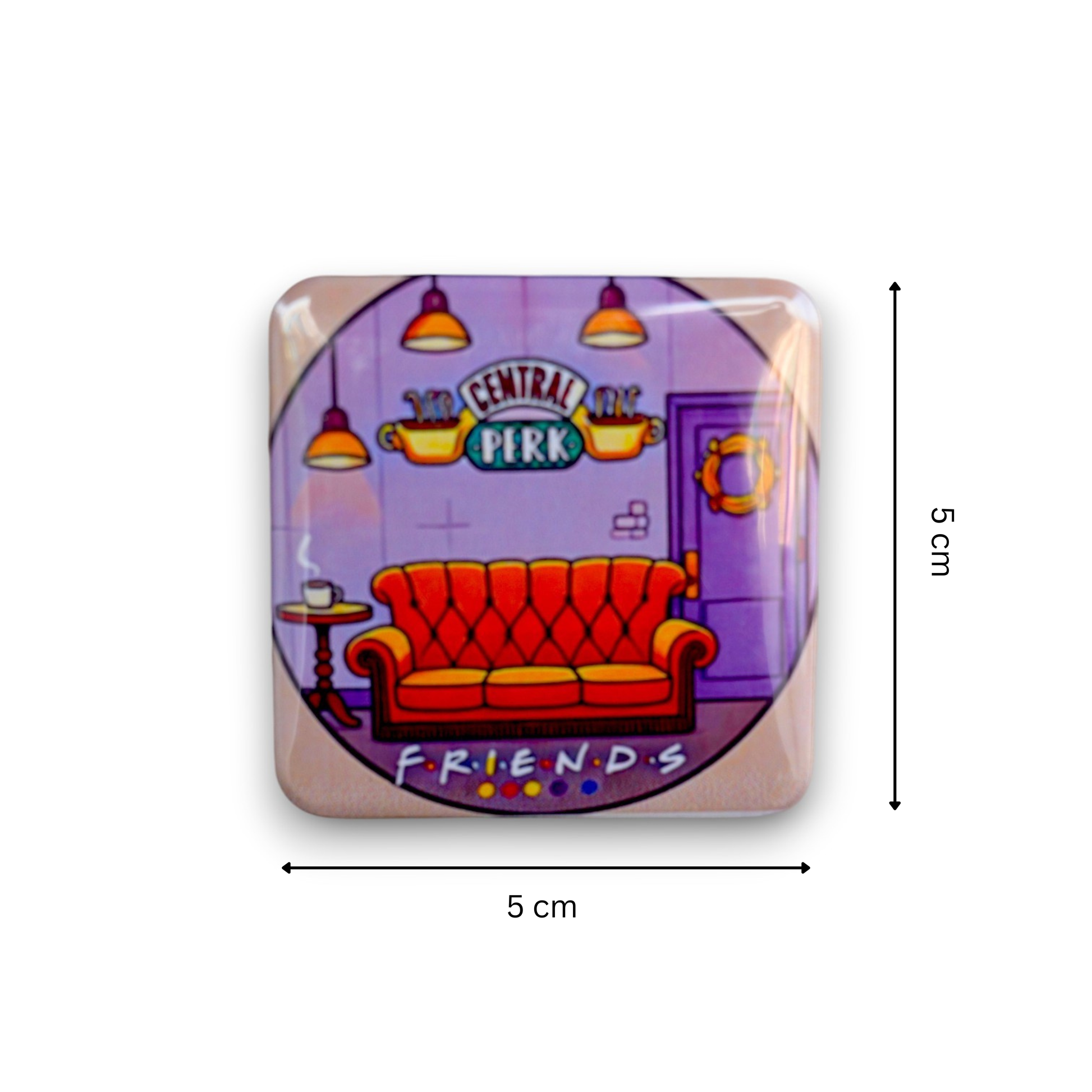 The Cozy Couch & “I’ll Be There” Magnet Combo – Comfort Vibes for Your Everyday Space