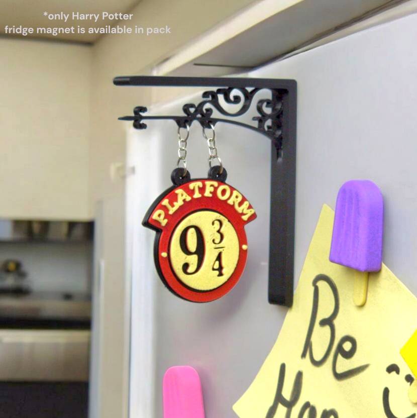 3D H-POTTER PLATFORM SIGN Fridge Magnet Fridge Magnet