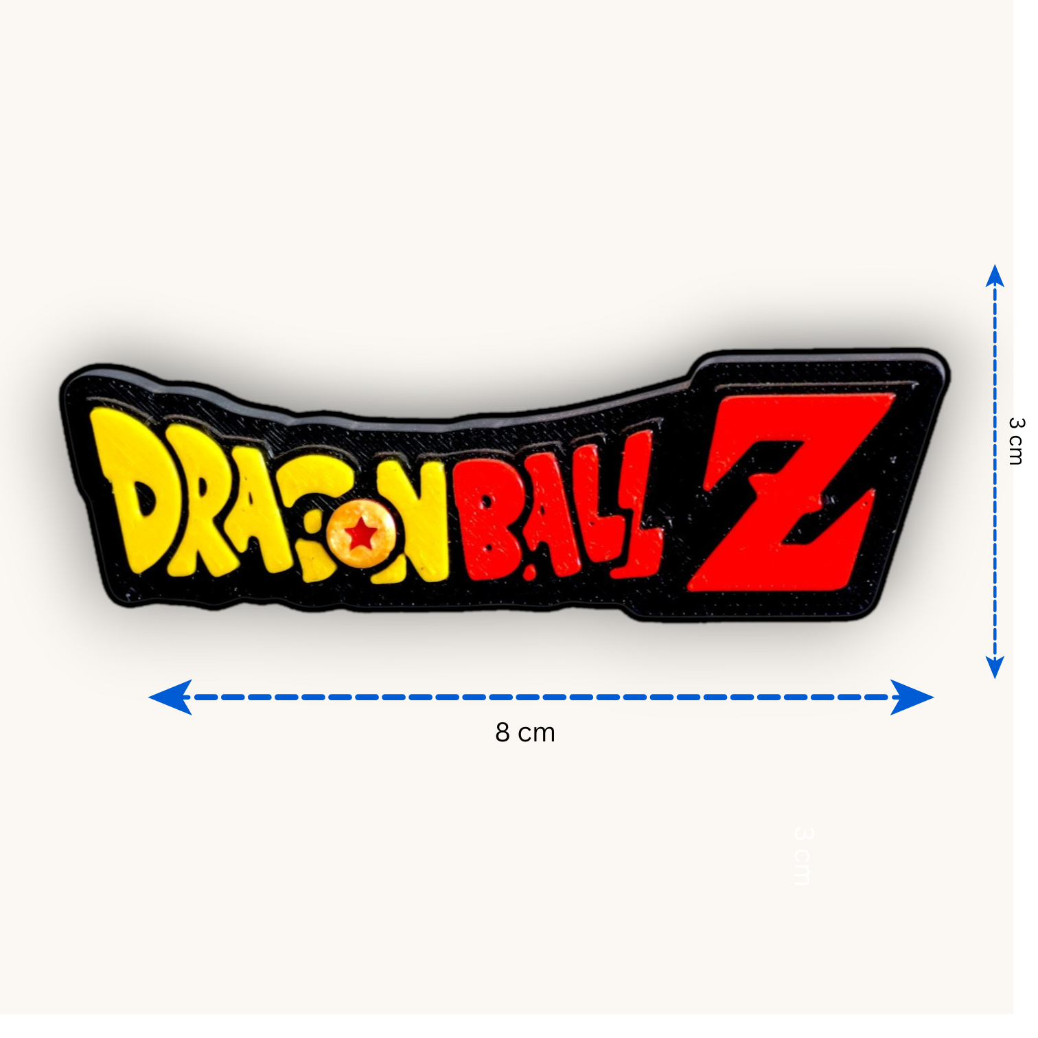 DRAGON BALL Z LOGO FRIDGE MAGNET,HOME DECOR AND COLLECTIBLES