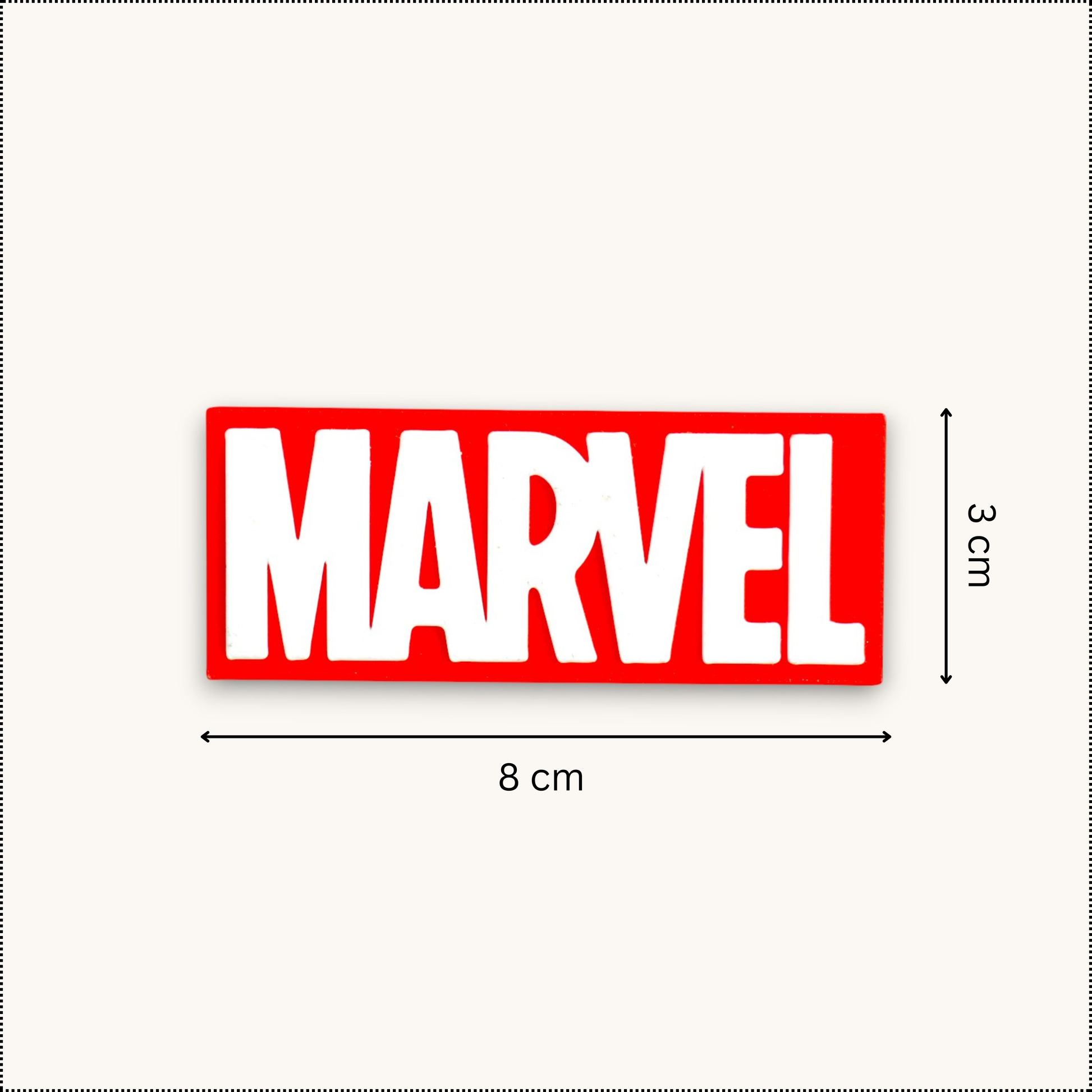 MARVEL LOGO FRIDGE MAGNET,HOME DECOR AND COLLECTIBLES