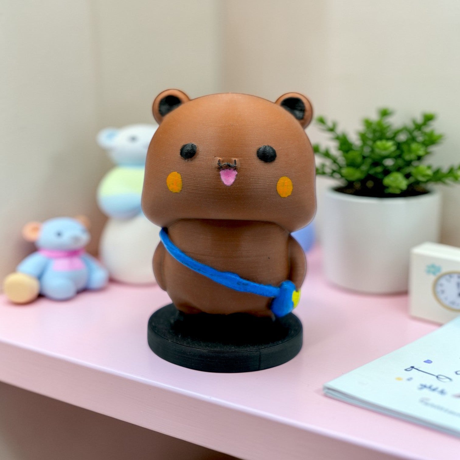 Bubu & Dudu Cute Couple Mini Figurines – Adorable Desk Decor Duo