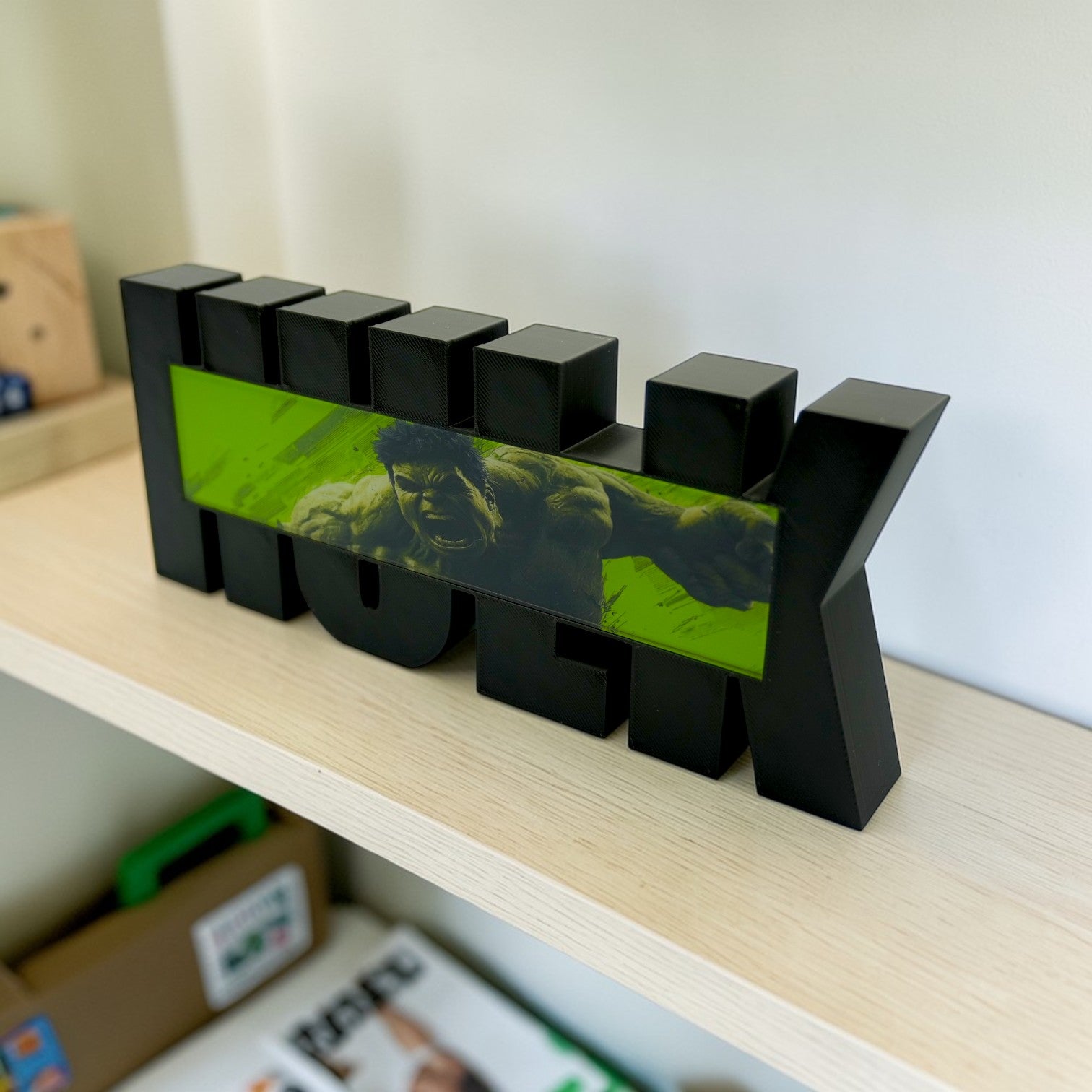 Hulk Superhero Table Top Desk And Home Decor for Marvel Fans