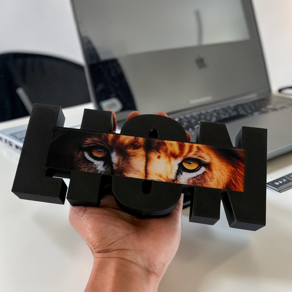 Lion Eyes Table Top Wildlife Desk And Home Decor And Collectibles