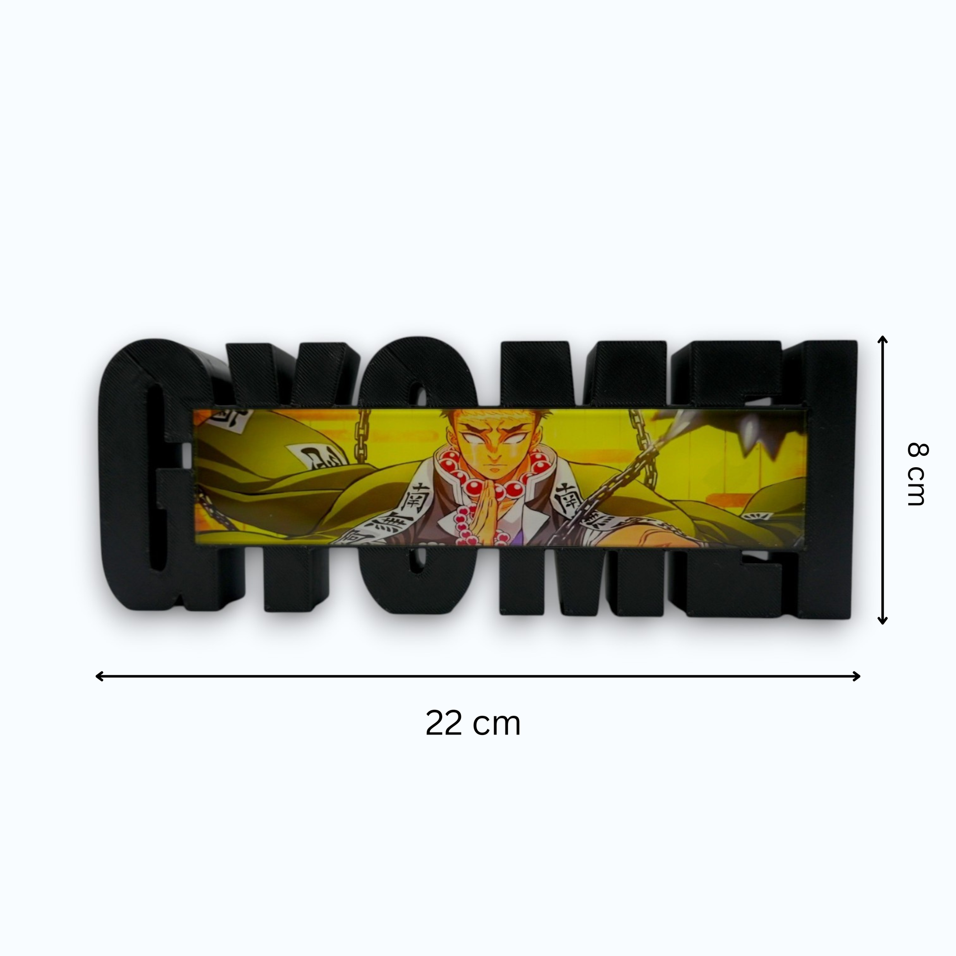 Gyomei Stone Hashira Tabletop – Demon Slayer Anime Desk And Home Decor Collectible