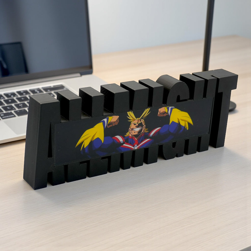 ALLMIGHT ANIME TEBALE TOP FOR HOME DECOR AND COLLECTIBLES