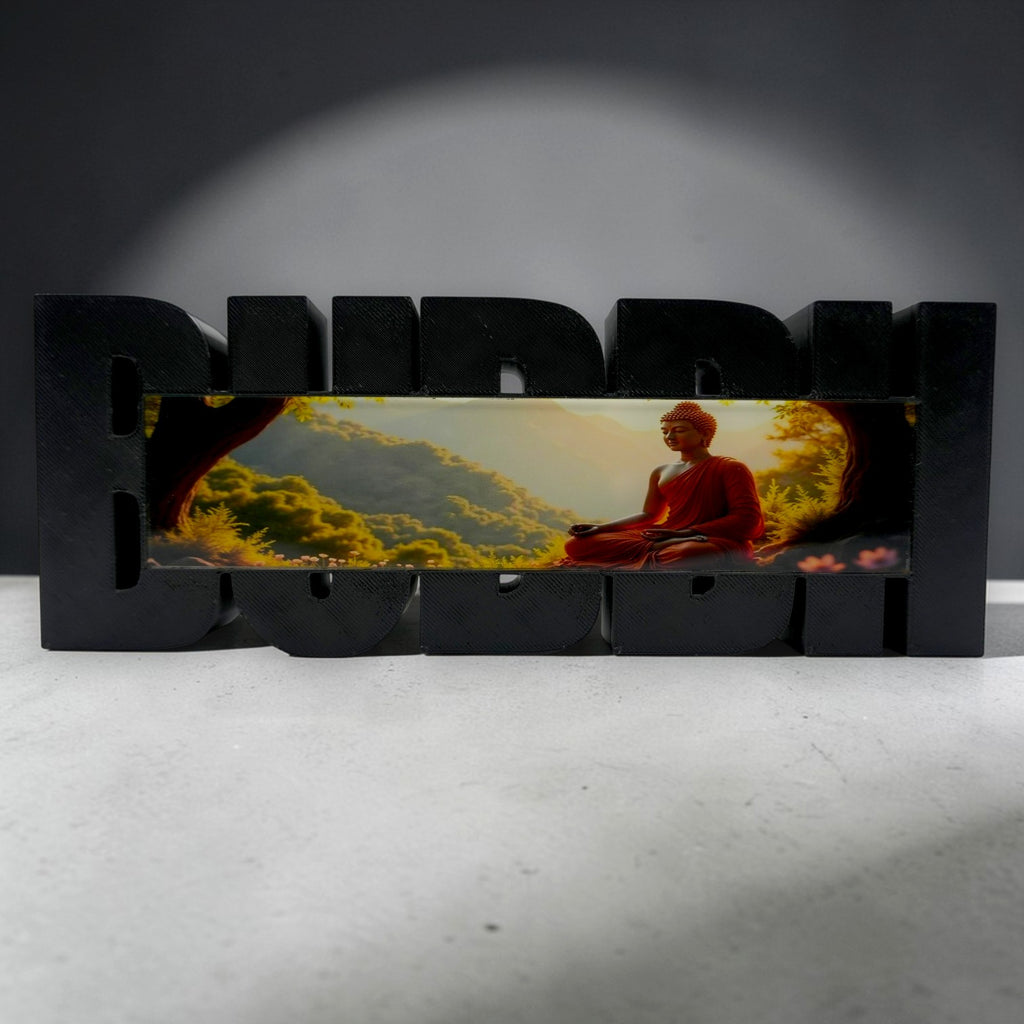 Buddha Table Top Display Spiritual Desk Decor for Home & Office