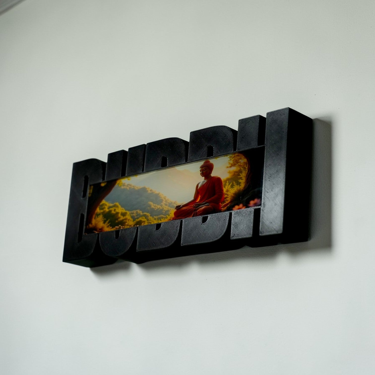 Buddha Table Top Display Spiritual Desk Decor for Home & Office