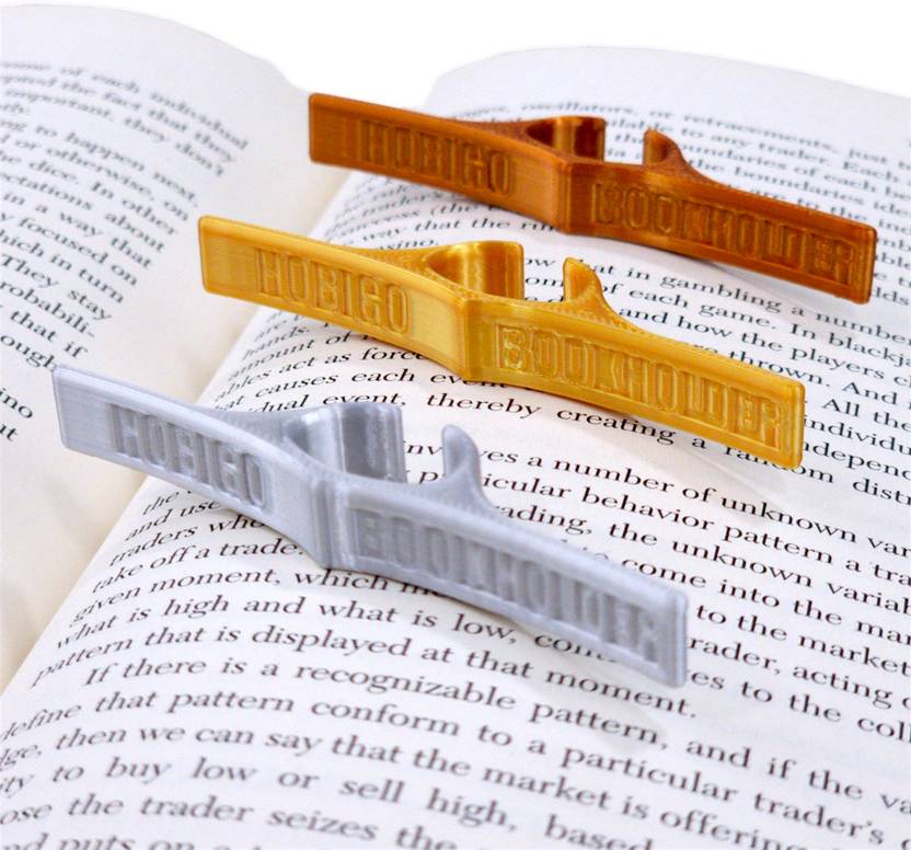 BOOK HOLDER IN THREE METALLIC COLOR BOOK HOLDER Bookmark  
