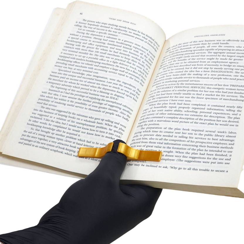 BOOK HOLDER IN THREE METALLIC COLOR BOOK HOLDER Bookmark  