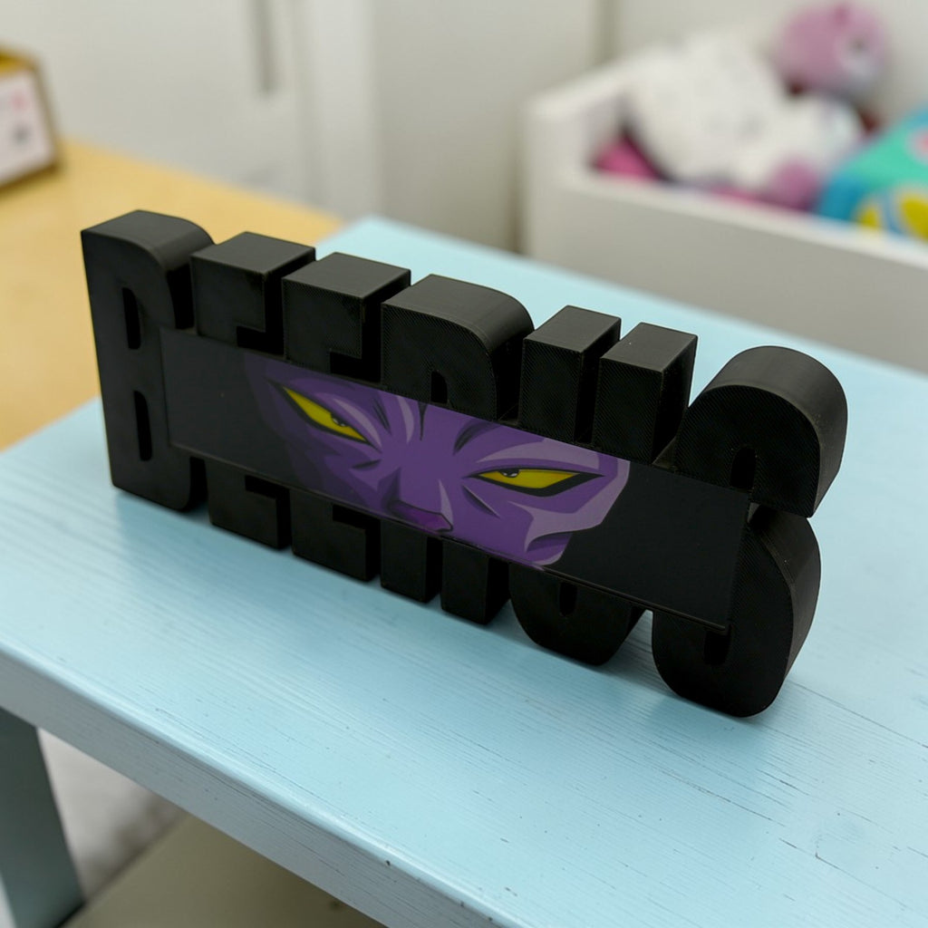 Beerus God Eyes Tabletop – Anime Desk Decor & Anime Collectible
