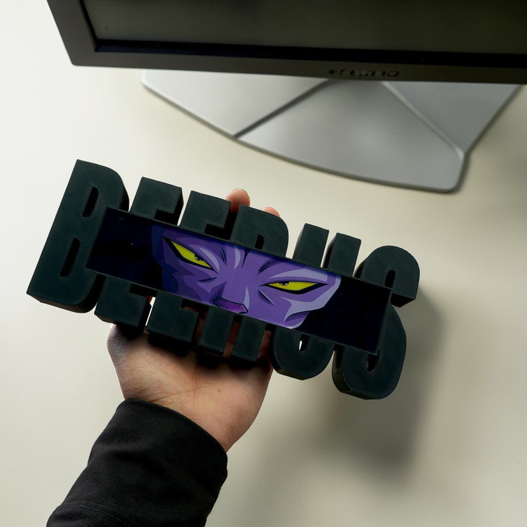 Beerus God Eyes Tabletop – Anime Desk Decor & Anime Collectible