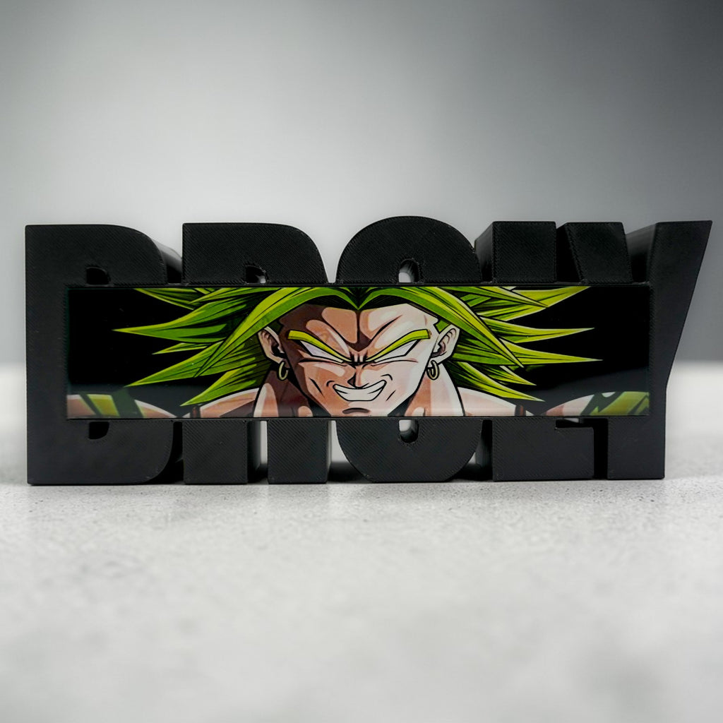 Broly Legendary Super Saiyan Tabletop – Anime Power Desk And Home  Decor Dragon Ball Collectible