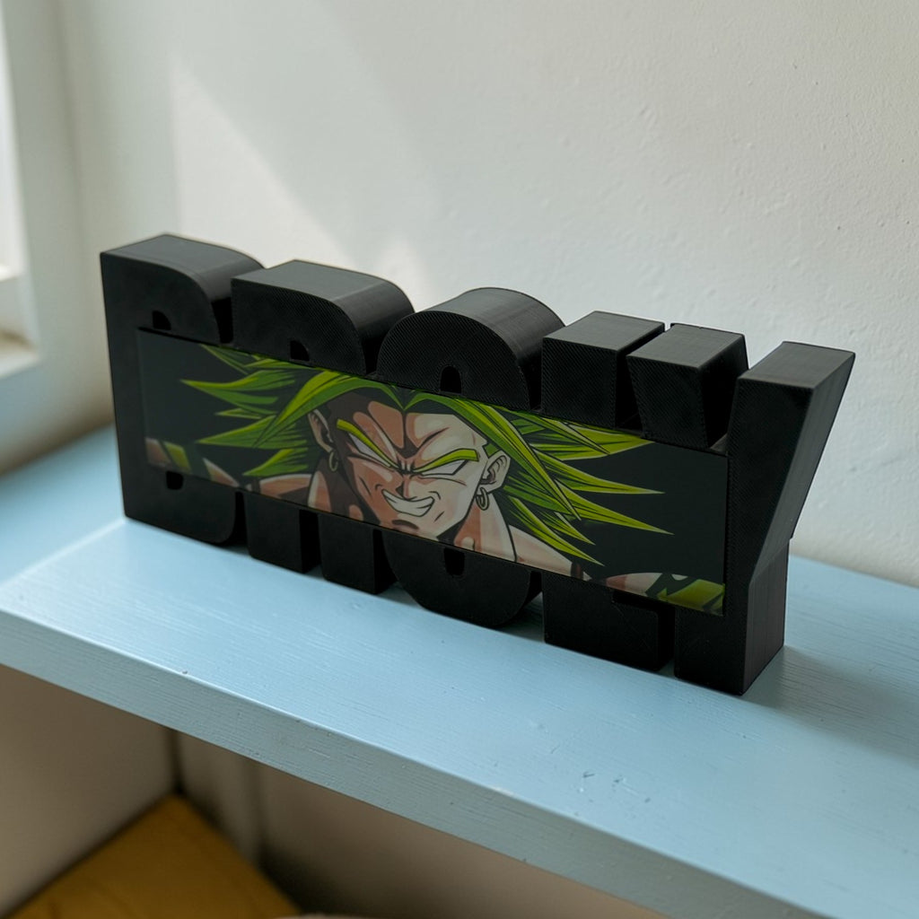 Broly Legendary Super Saiyan Tabletop – Anime Power Desk And Home  Decor Dragon Ball Collectible