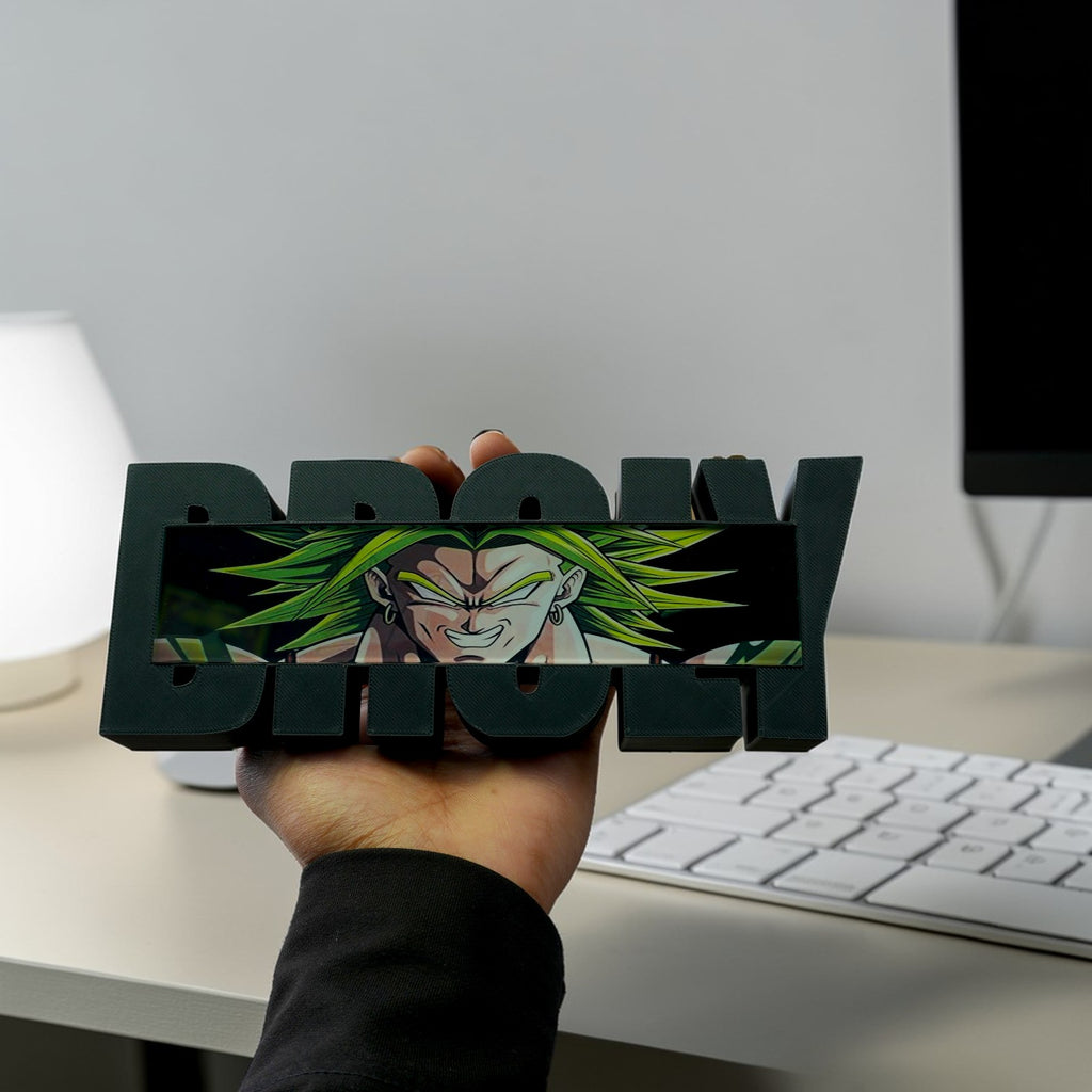 Broly Legendary Super Saiyan Tabletop – Anime Power Desk And Home  Decor Dragon Ball Collectible