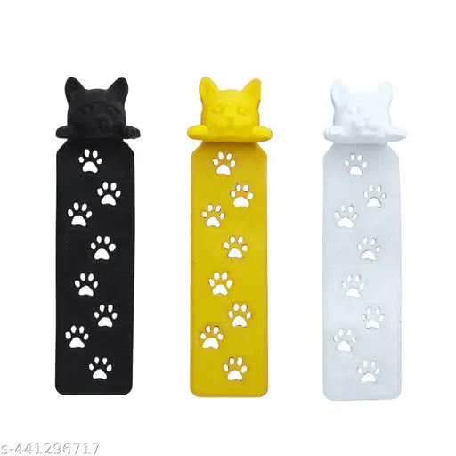 3D SNEAKING KITTY PLASTIC BOOKMARK