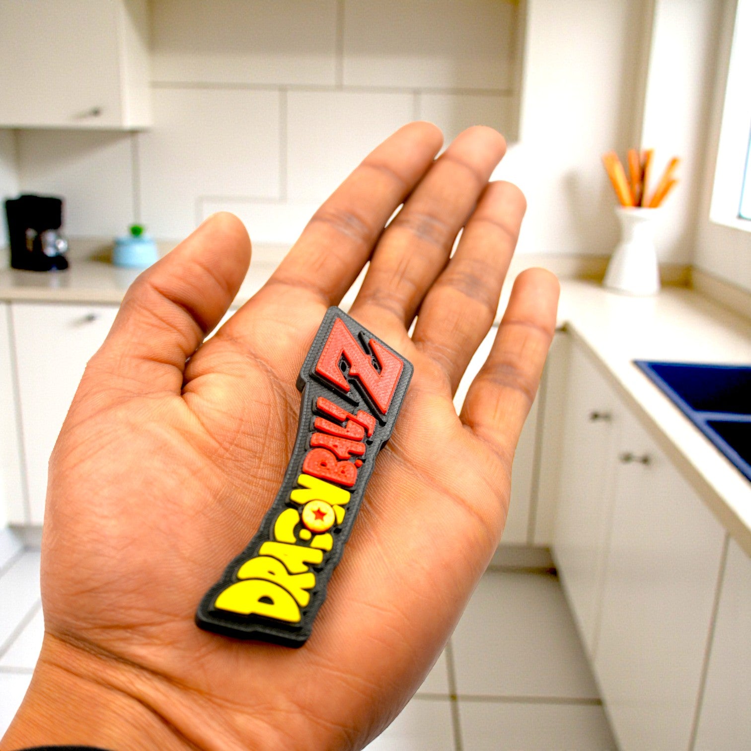 DRAGON BALL Z LOGO FRIDGE MAGNET,HOME DECOR AND COLLECTIBLES