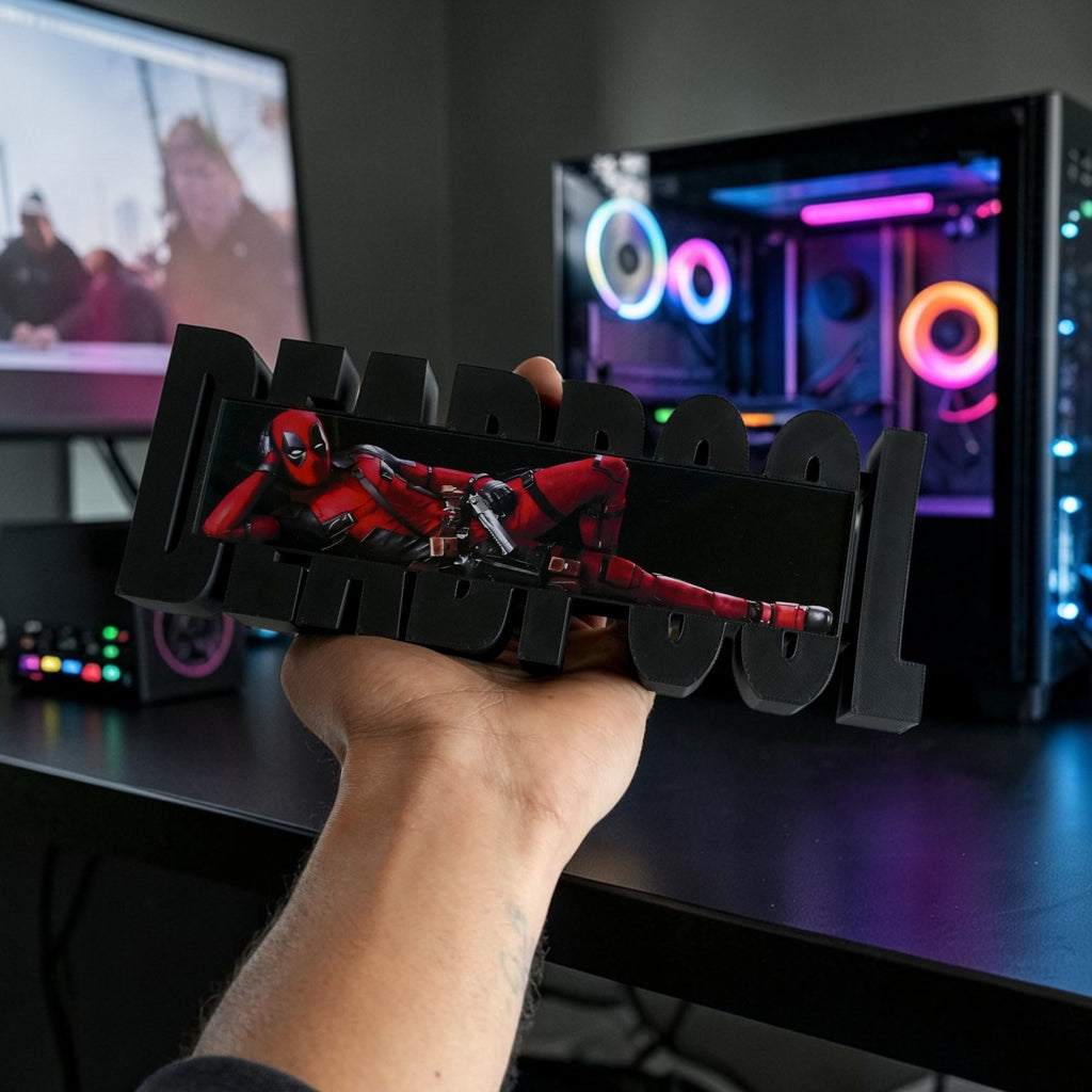 Deadpool Attitude Tabletop Superhero Desk And Home Decor And Collectibles