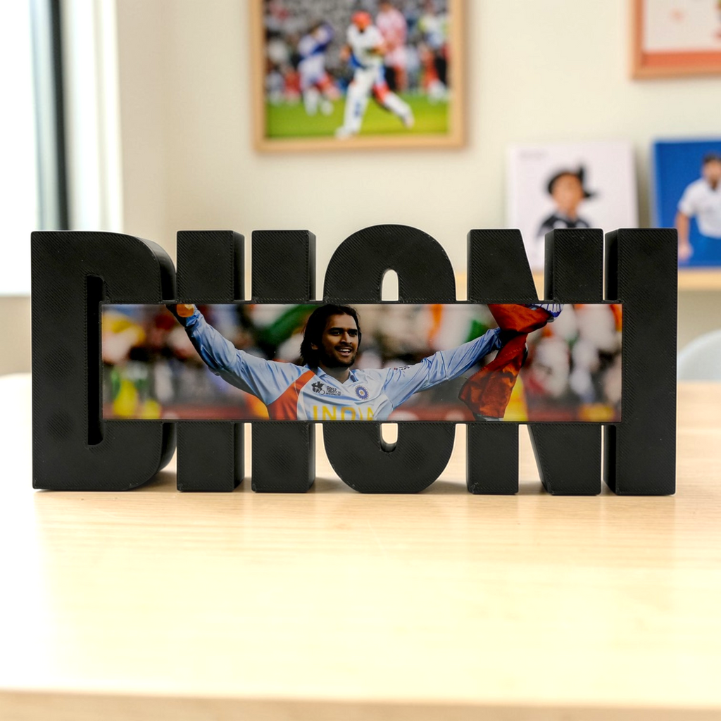 Dhoni Champion Moment Tabletop Cricket Legend Desk And Home Decor And Collectibles