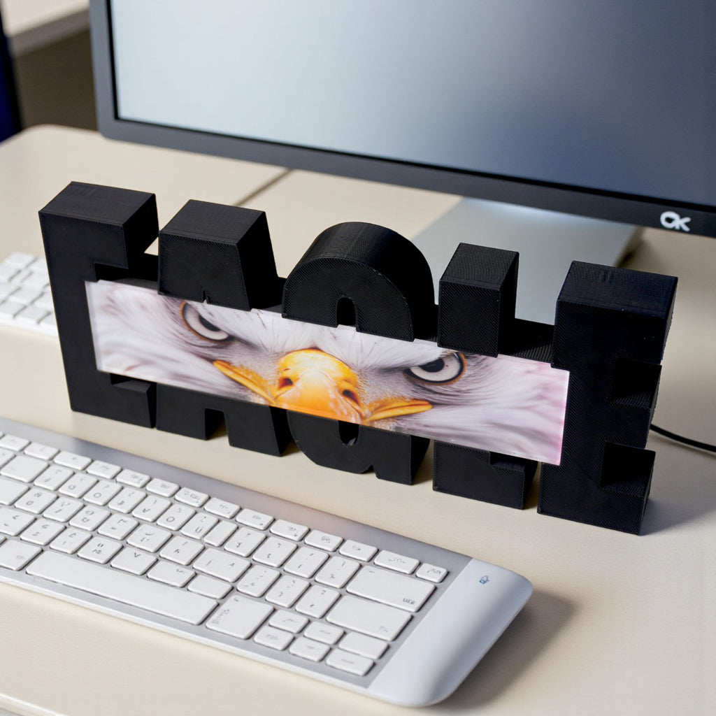 Eagle Table Top Display – 3D Printed Desk Decor for Office & Home