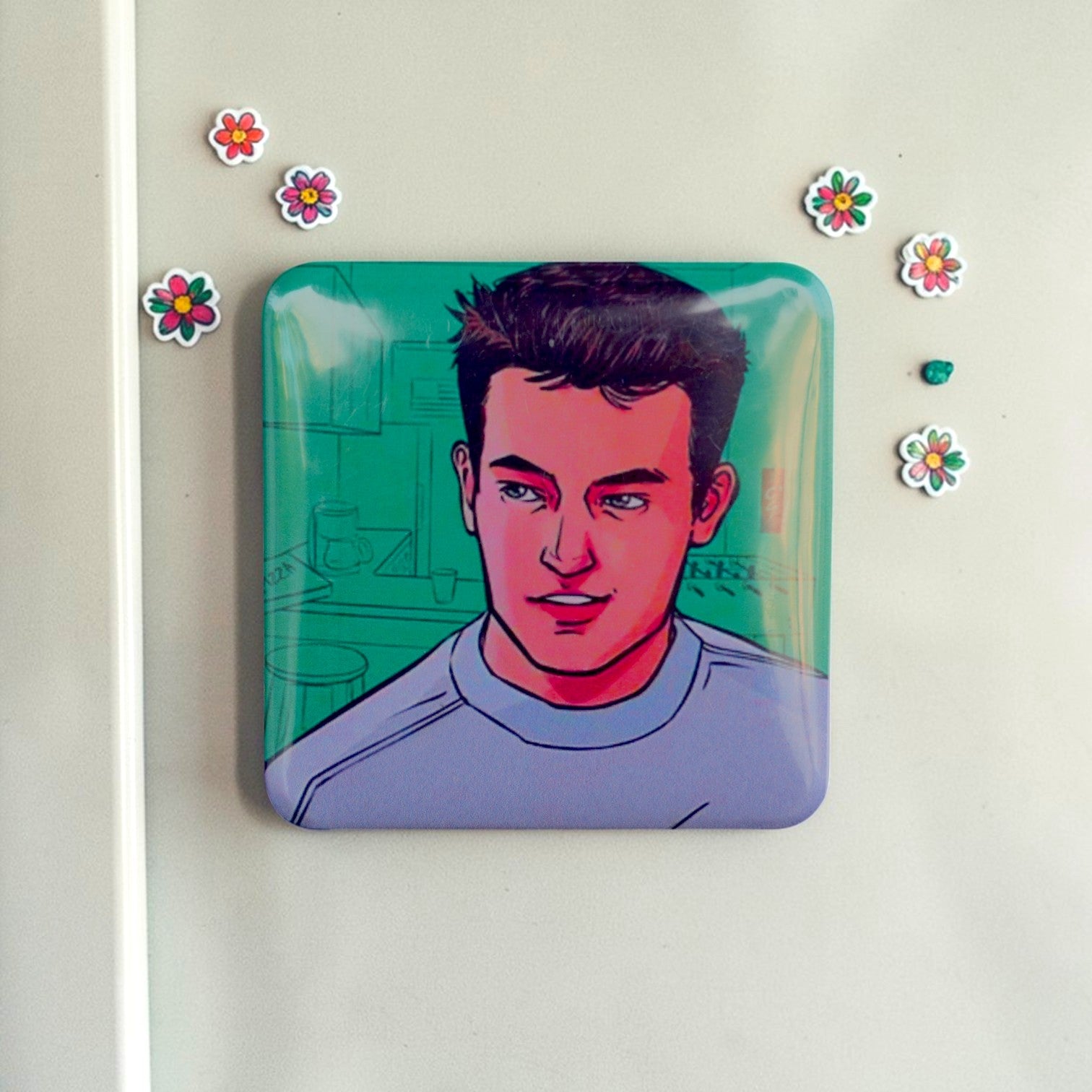 Friends Squad Fridge Magnet Combo – Iconic Characters for Your Daily Dose of Nostalgia