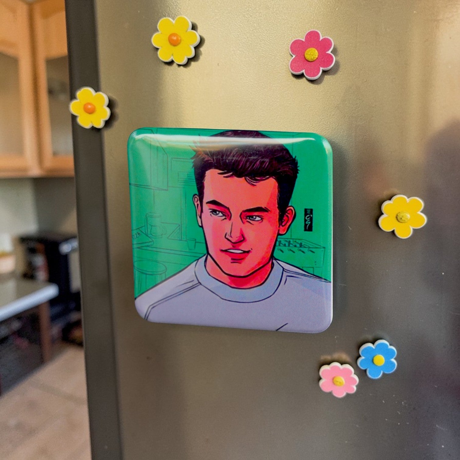 Friends Squad Fridge Magnet Combo – Iconic Characters for Your Daily Dose of Nostalgia